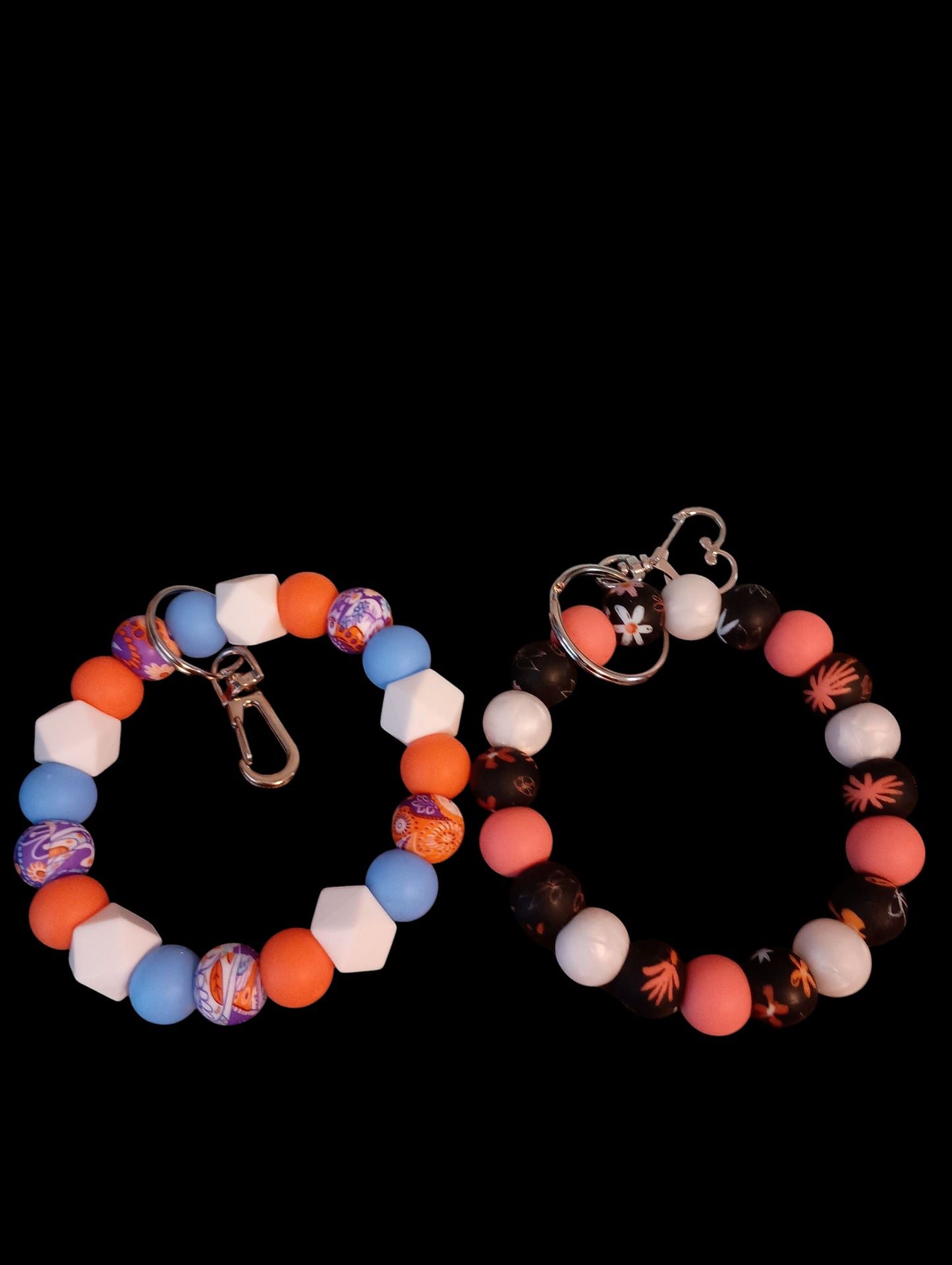 Silicone wristlets