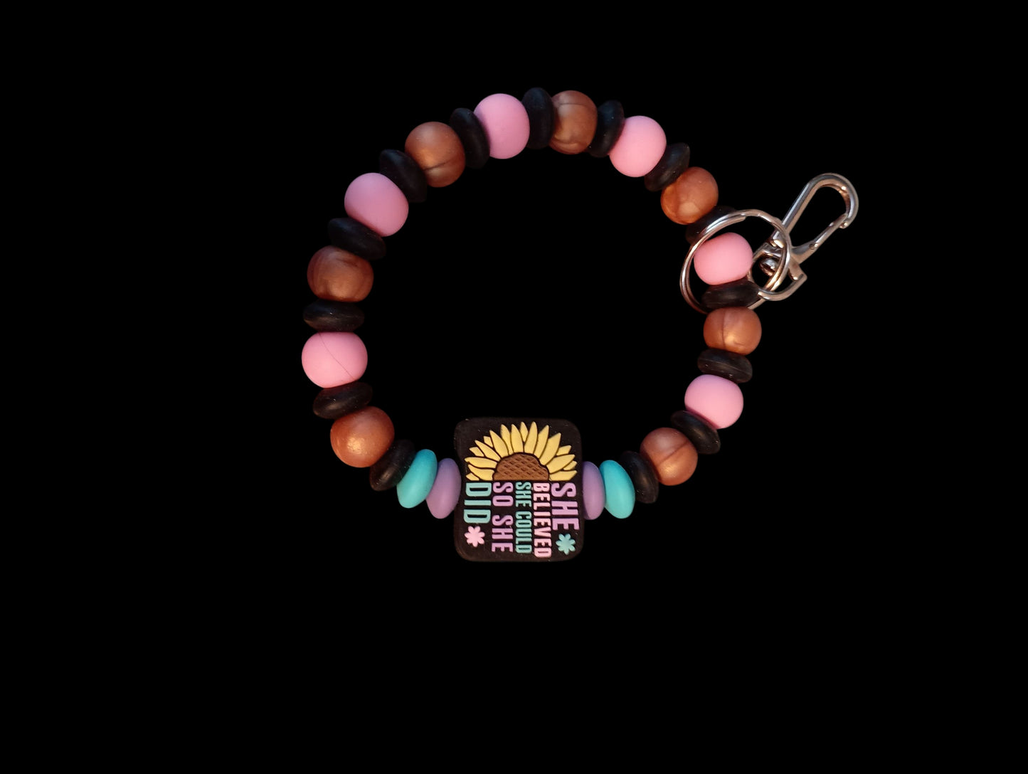 Silicone wristlets