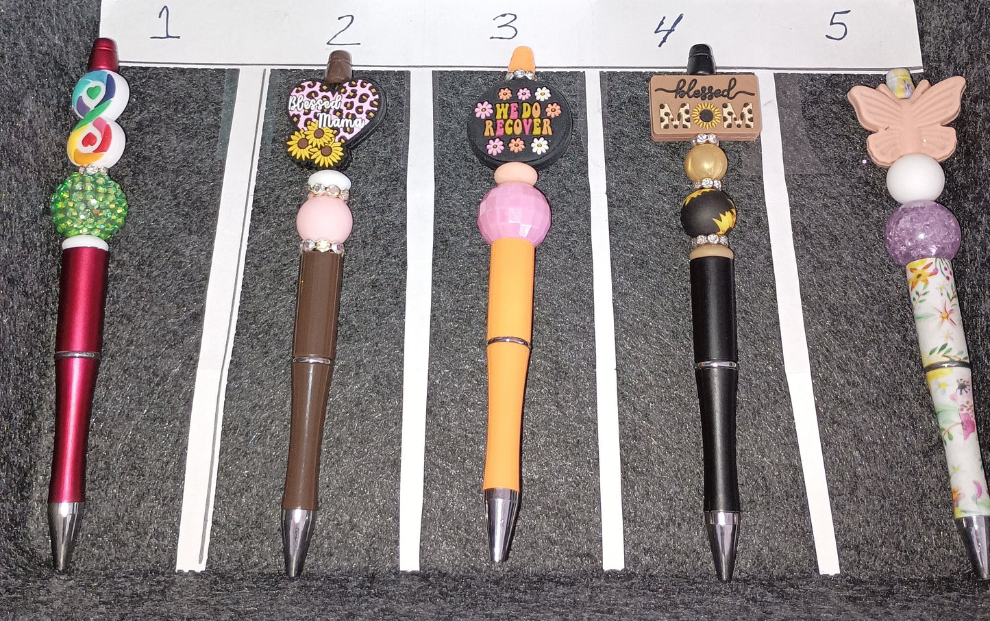 $4 DESTASH Beaded Pens